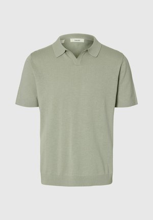 Selected, Polo - aqua gray