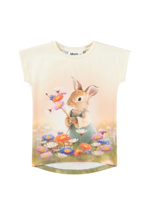 RAGNHILDE SHORT SLEEVES - T-shirt imprimé - lachs