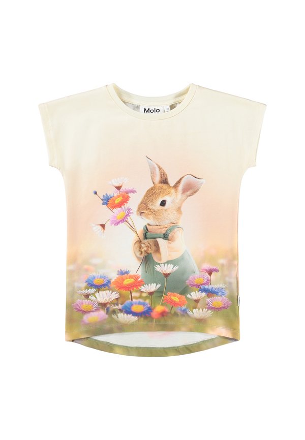 RAGNHILDE SHORT SLEEVES - T-Shirt print - lachs