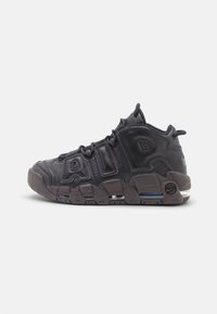 Nike Sportswear - AIR MORE UPTEMPO - Aukšto profilio sportbačiai - black/anthracite/brown Miniatiūros vaizdas 1