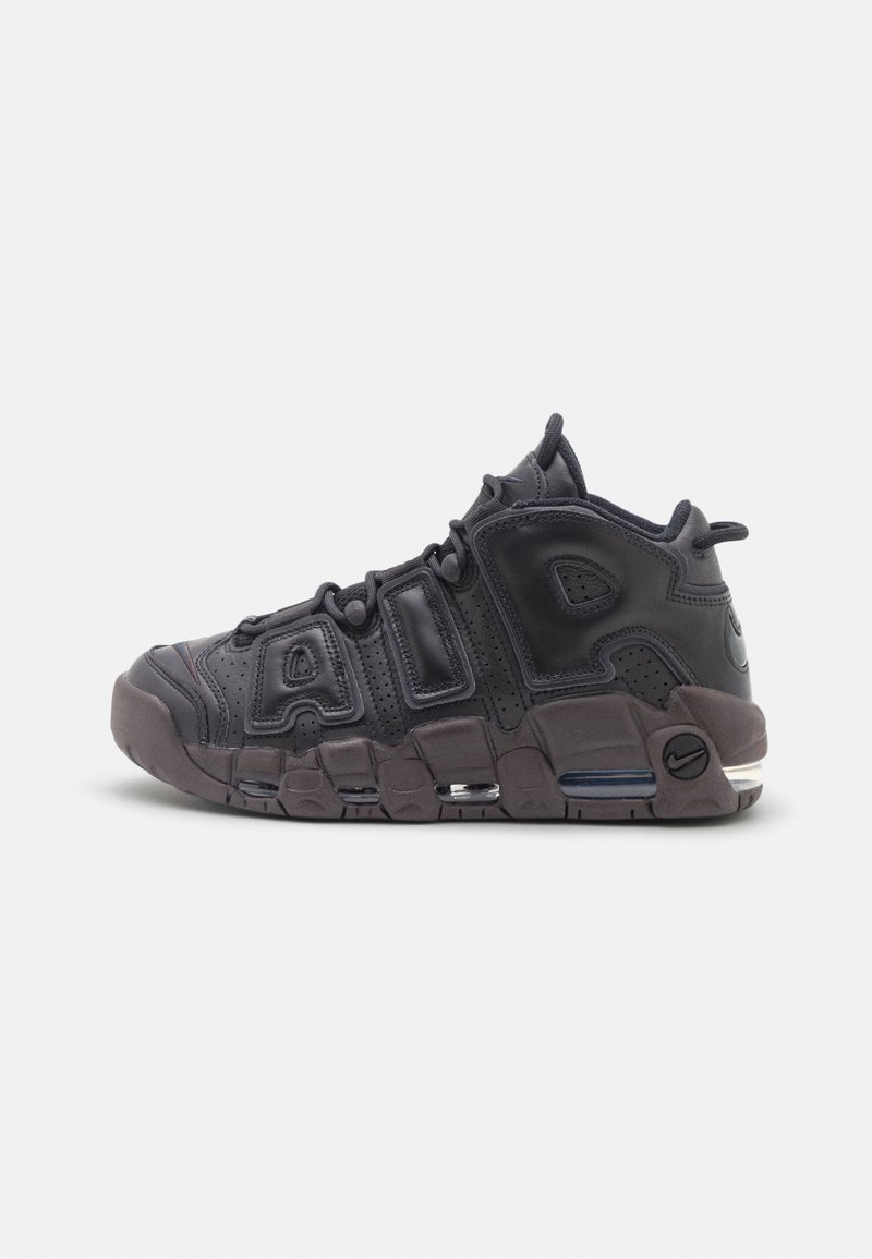 Nike Sportswear AIR MORE UPTEMPO - Visoke tenisice - black/anthracite/brown
