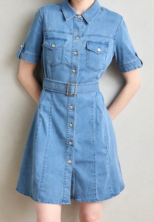 Denim dress - stone blue denim