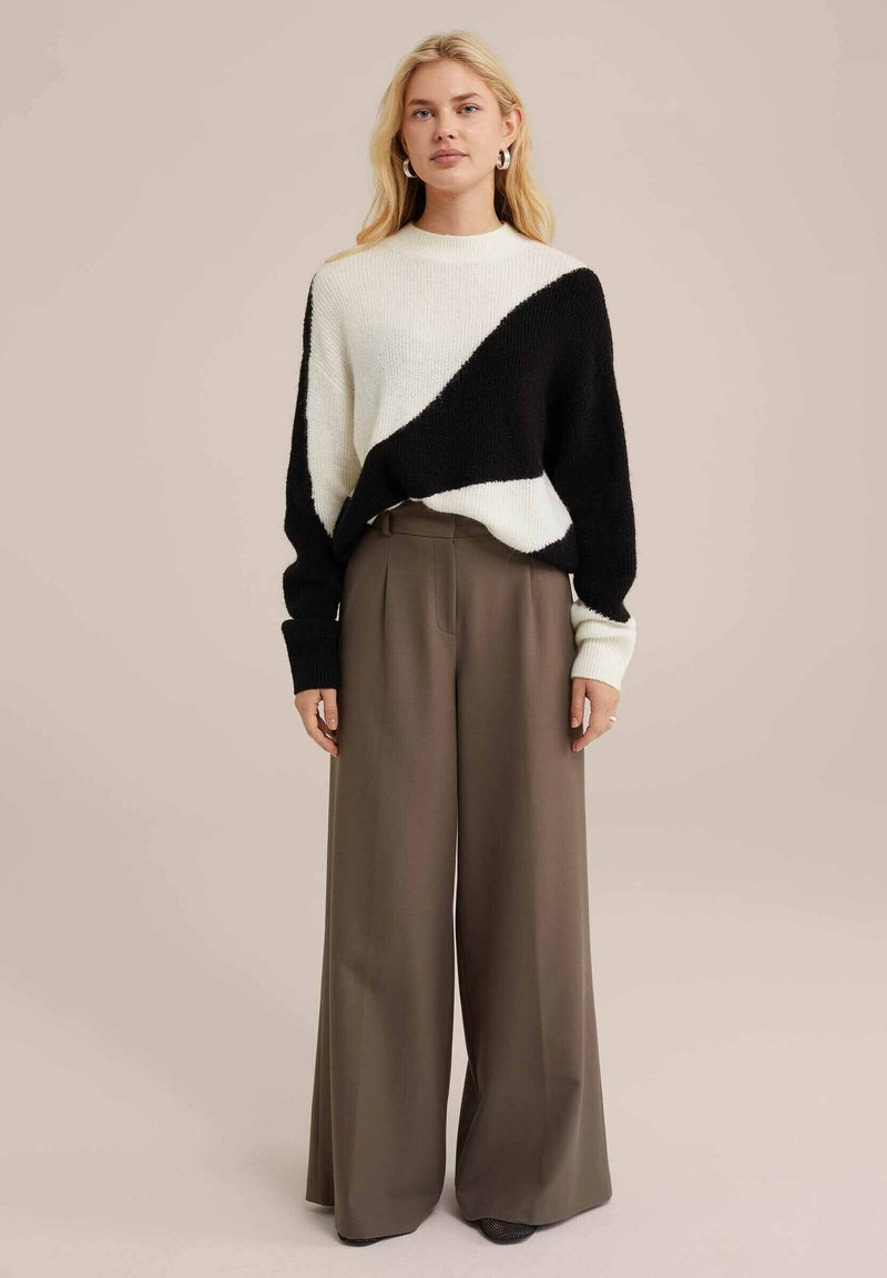 WE Fashion Trui zwart WE Fashion Trui zwart