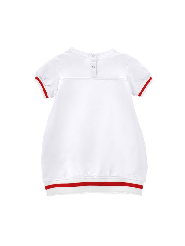 SPORTY DRESS - Day dress - bianco3