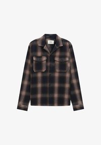 Vald, dark blue check