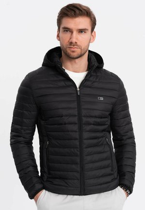 QUILTED - Winterjacke - black