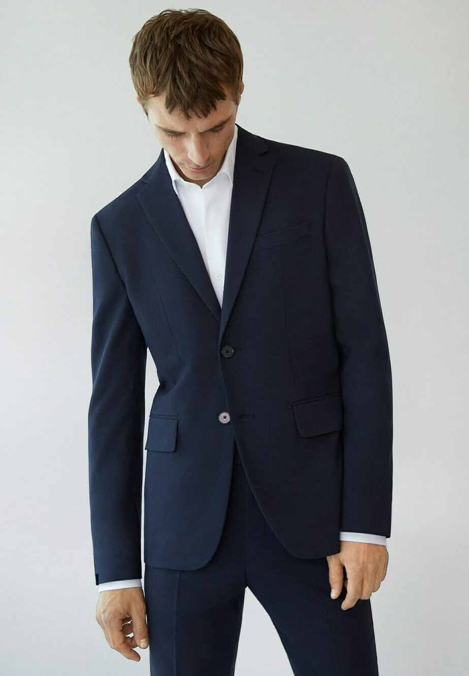 Mango BRASILIA - Americana - marineblau/azul royal - Zalando.es