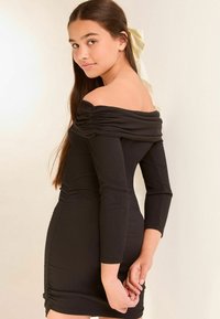 Lipsy BARDOT LONG SLEEVE - Žerzejové šaty - black