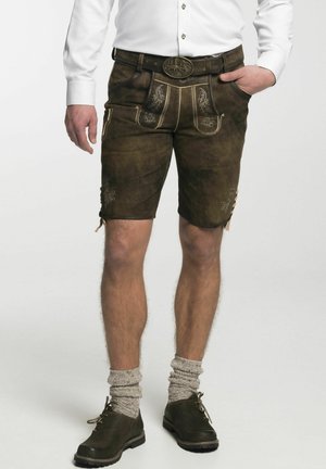 TG DETTELBACH - Leren broek - braun