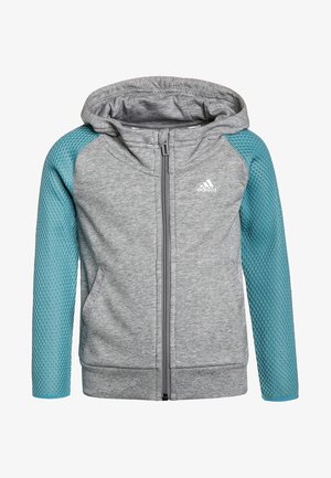 adidas Performance Sudadera con cremallera - grey