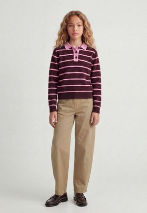 JJXX, KNITTED POLO KNITTED POLO GIRLS - Maglione - orchid smoke