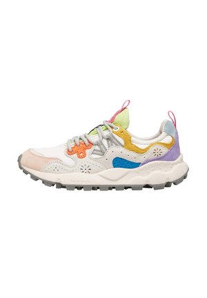 YAMANO - Sneakers laag - weiß rosa