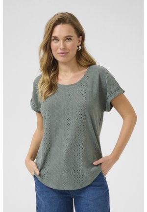 Print T-shirt - laurel wreath