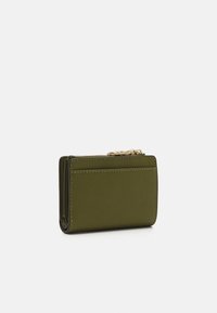 MICHAEL Michael Kors SNAP COIN BILLFOLD - Lommebok - smokey olive