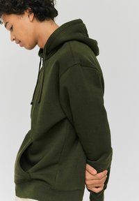 BZB BASIQUE - Sweat zippé - vert kaki