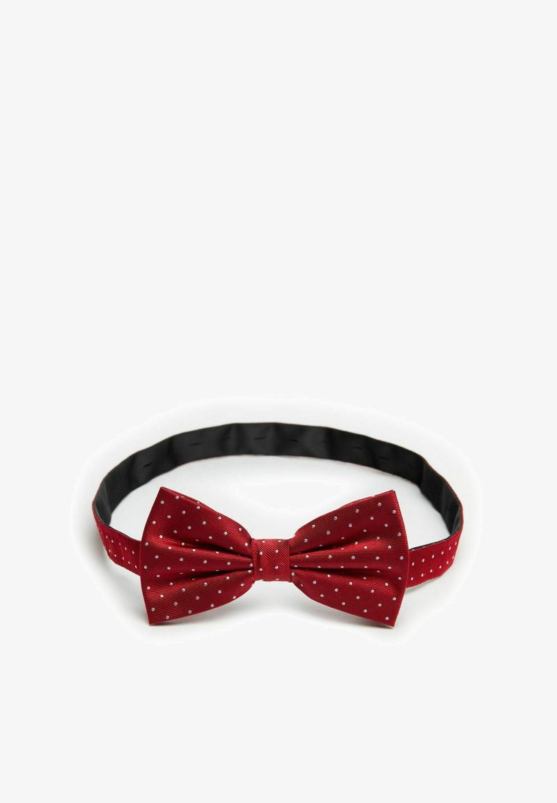 John Henric DOTTED PRE-TIED - Fluga - red