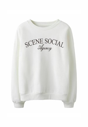 Sweatshirt - white alyssum