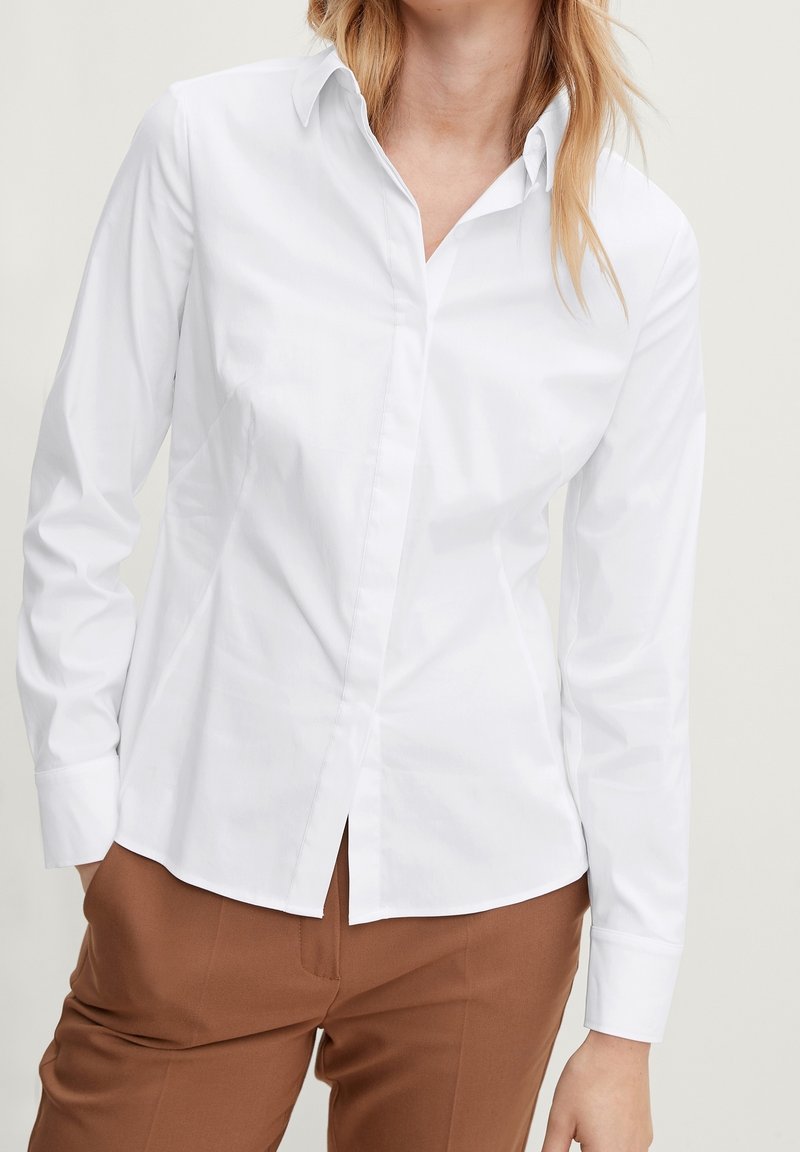 comma Hemdbluse - white