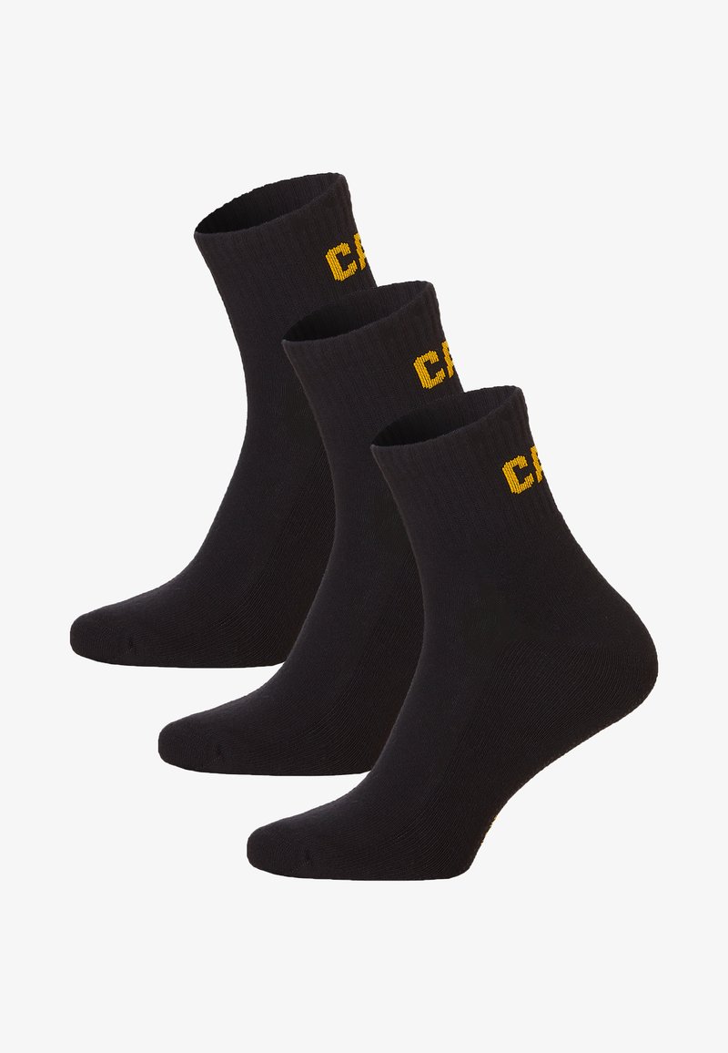 Caterpillar 3-PAIR PACK - Sokken - black