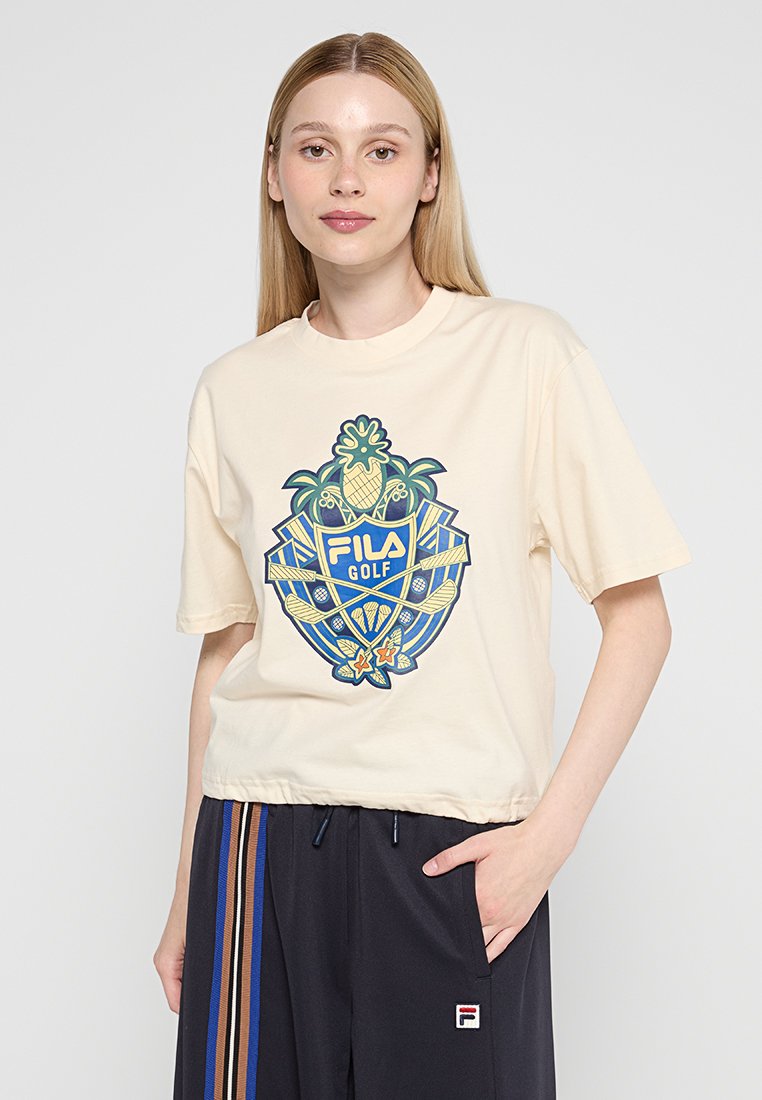 Fila T-shirt print beige Fila T-shirt print beige