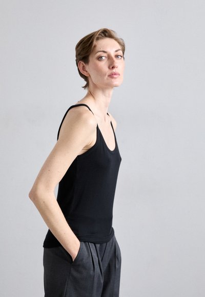 FRAME CUTAWAY TANK - Top - black