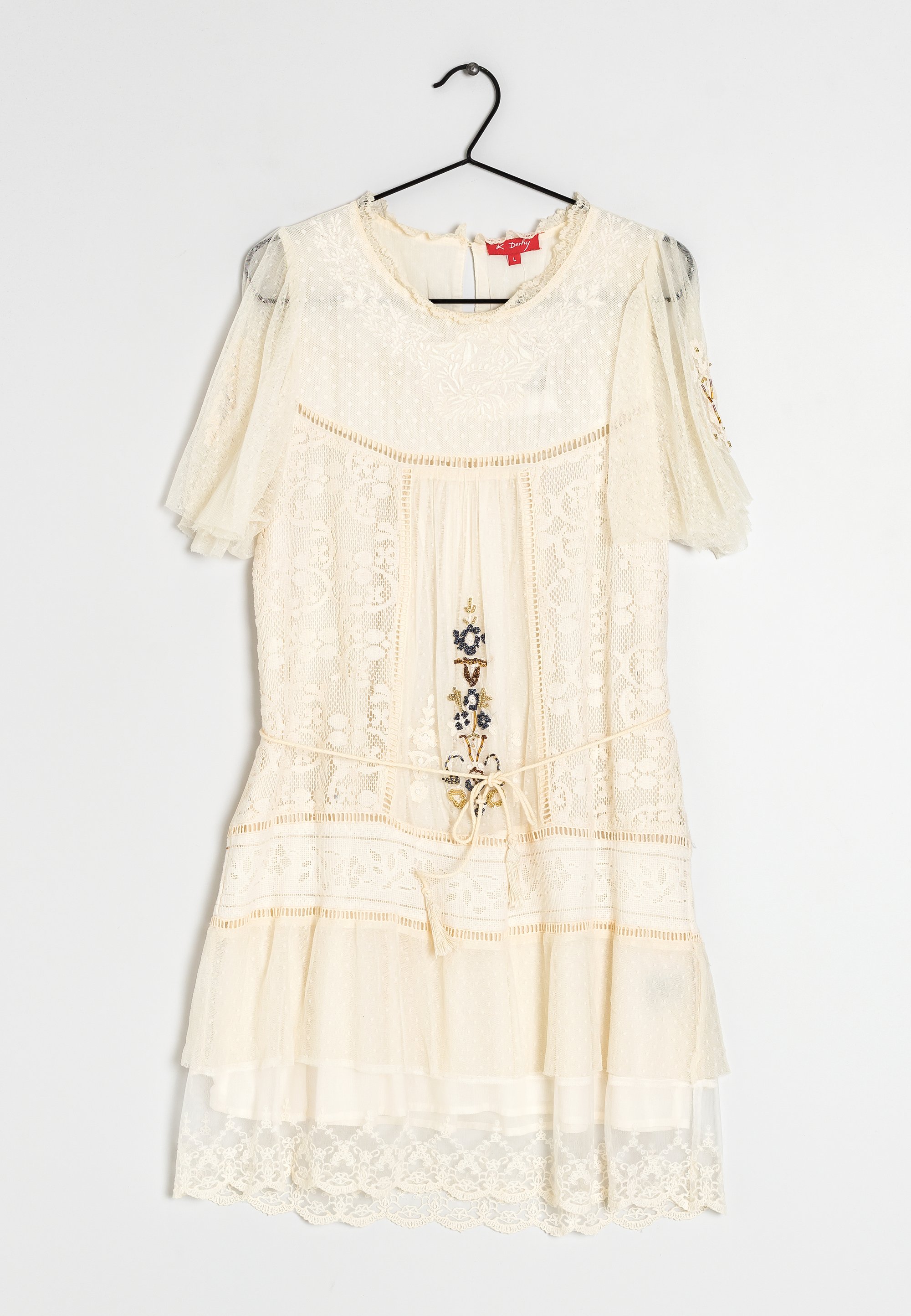 Derhy Day dress - beige - (Pre-owned) - Zalando.ie