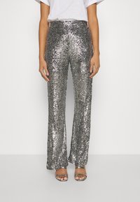 Pepe Jeans Tygbyxor - silver-coloured