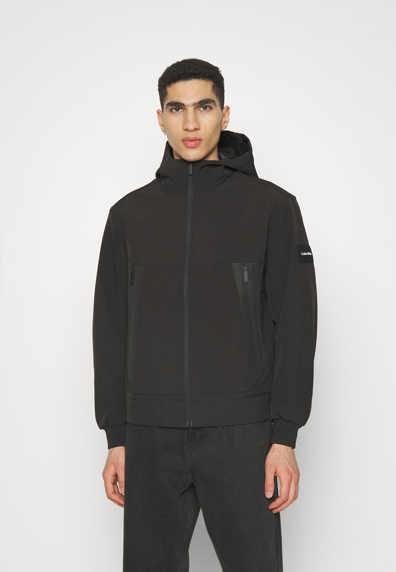 Calvin Klein JACKET - Summer jacket - black - Zalando.co.uk