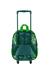 Karactermania CAPTAIN AMERICA FIRST SMALL 3D RUCKSACK WITH WHEELS - Trolley - Hulk green