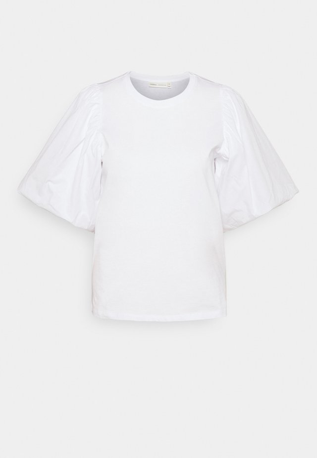 UME - T-shirt z nadrukiem - pure white