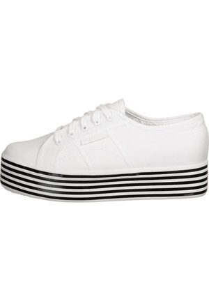 Superga SCHUHE 2790 MULTICOLOR COTW - Baskets basses - white black white stripes