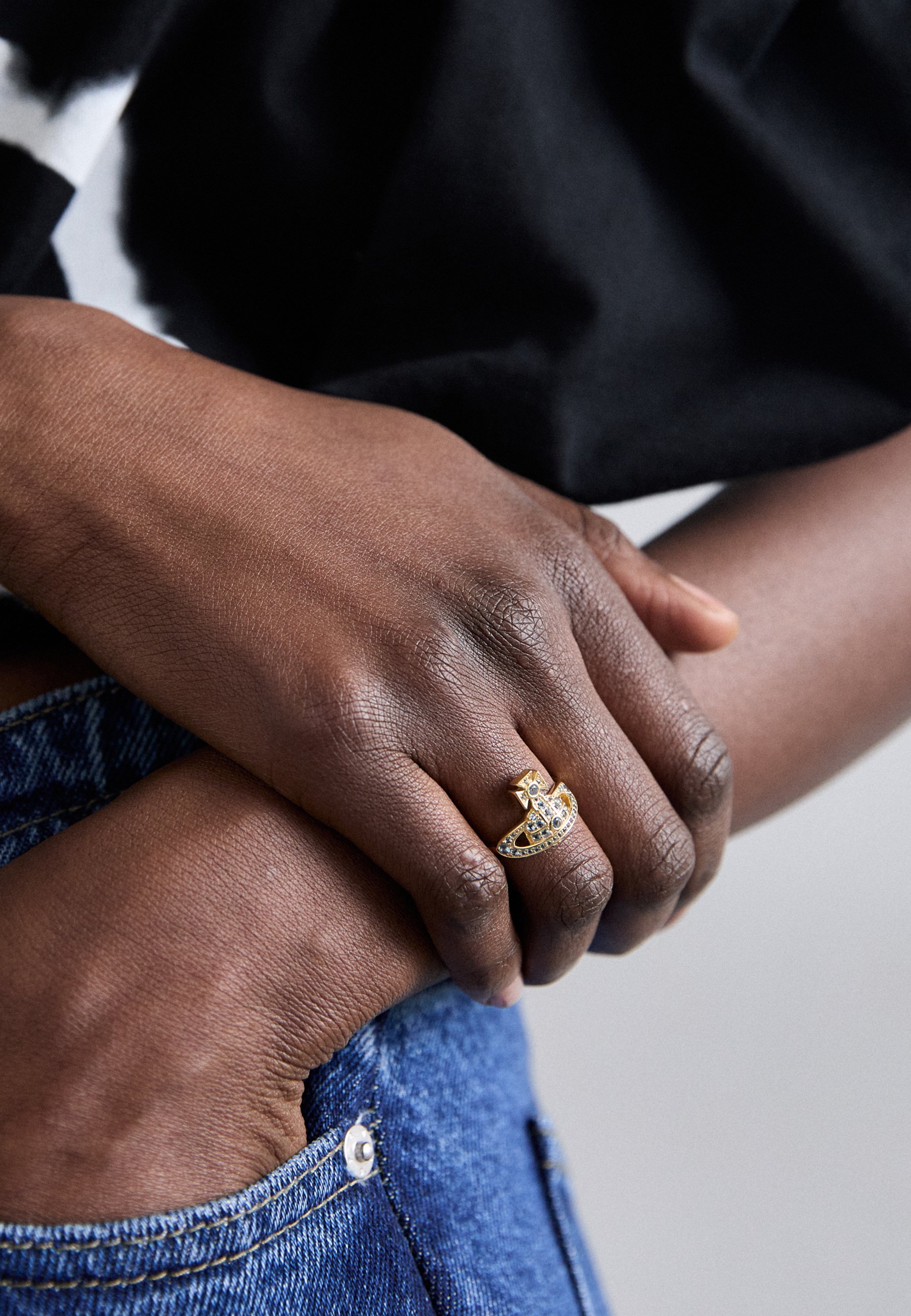 Vivienne Westwood Jacinda Orb Ring XS925 Vivienne Westwood LONDON