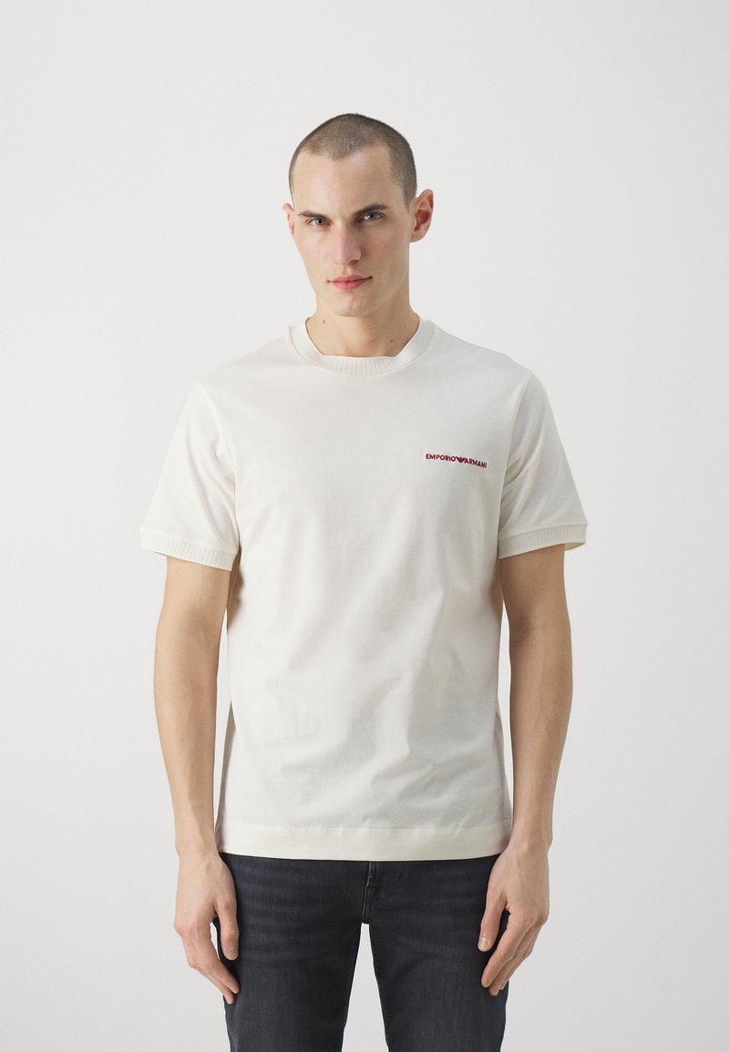 Emporio Armani T-shirt - bas - vanilla