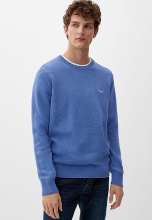 Jumper - blue melange
