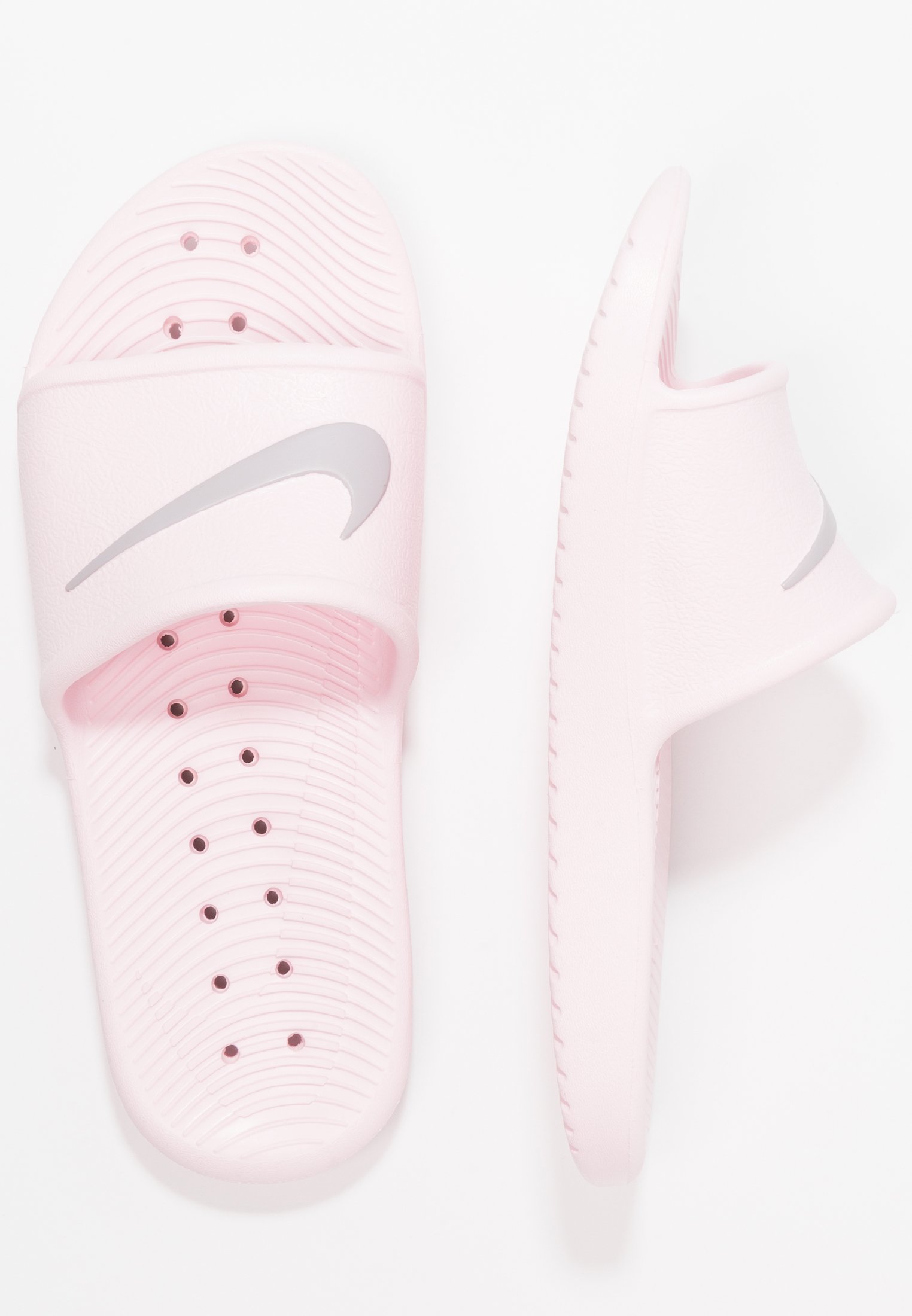 Nike Sportswear KAWA SHOWER - Sandales de bain - arctic pink/atmosphere  grey/rose clair - ZALANDO.FR