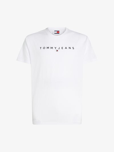 LINEAR LOGO EMBROIDERY T-SHIRT - T-shirt basique - white