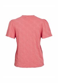 VILA OBERTEIL MIT KURZEN ÄRMELN RUNDHALS - T-shirt imprimé - dubarry