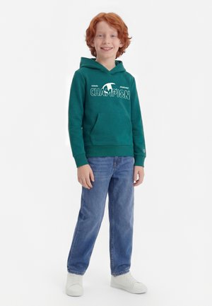 Champion GRAPHIC HOODIE - Kapuzenpullover - green