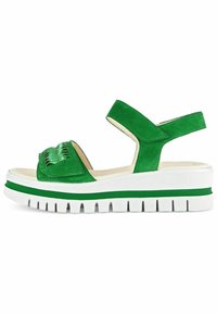 Gabor - Plateausandalette - verde Thumbnail-Bild 1