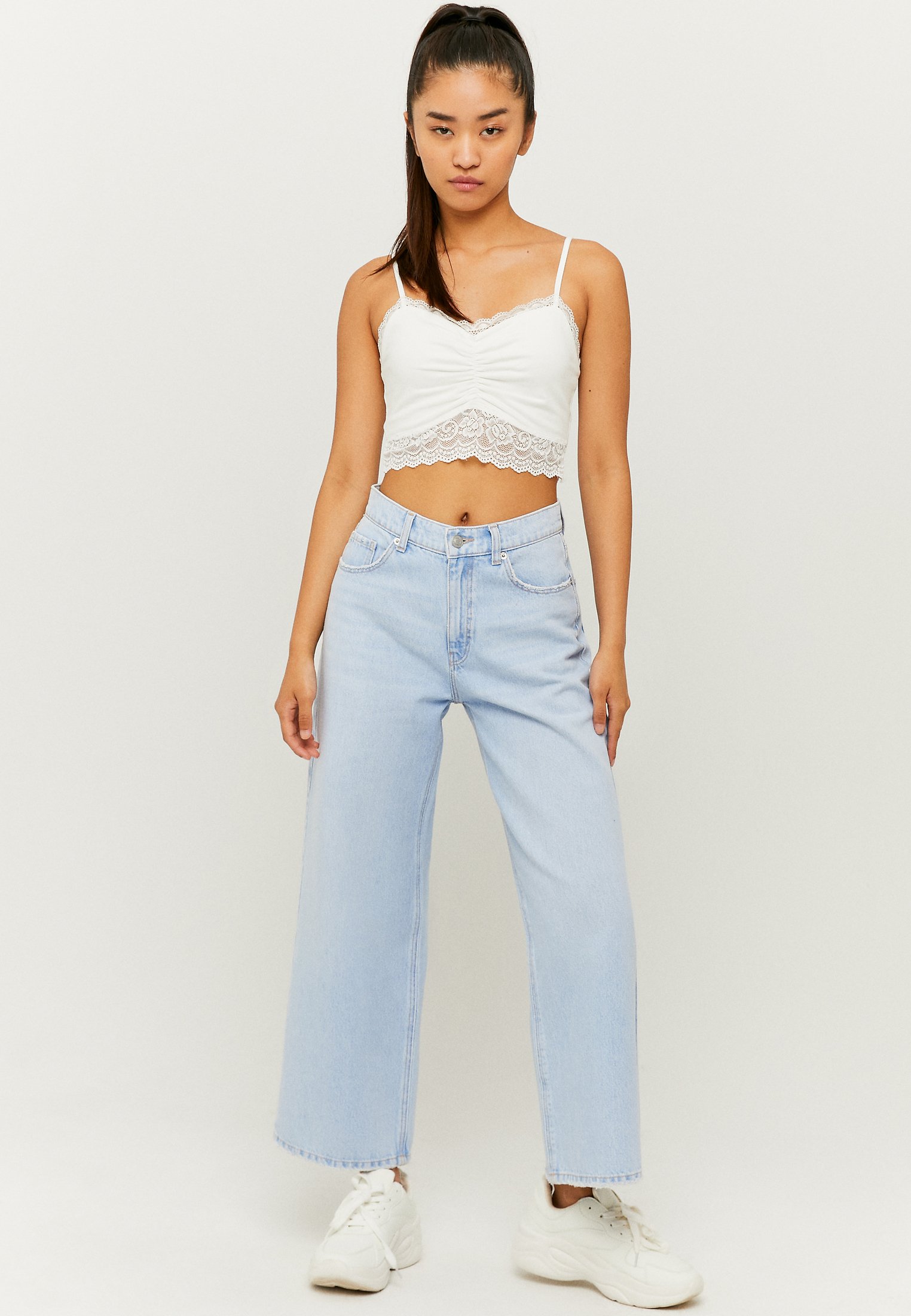TALLY WEiJL Jeans a zampa - blu013/denim délavé - Zalando.it