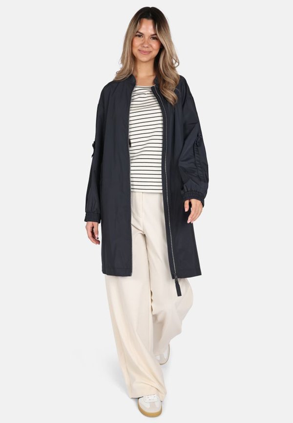 THE FOX - Klassischer Mantel - marine