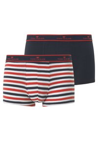 Unselected, red medium horizontal stripe