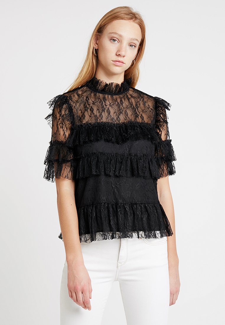By Malina RACHEL BLOUSE Bluser blacksvart Zalando.no By Malina RACHEL BLOUSE - Bluser - black/metallic