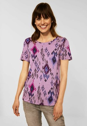 MELANGE - Print T-shirt - pink
