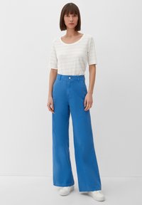 s.Oliver T-shirt print - blassblau