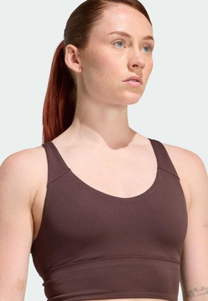 3 STRIPES STUDIO ALL ME - Light support sports bra - aurora coffee