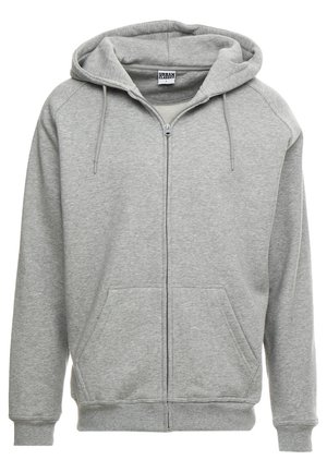 Urban Classics ZIP HOODY - Vetoketjullinen college - grey