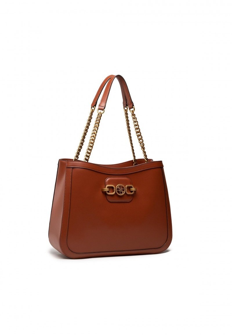 Damen Handtaschen | Guess HENSELY SHOPPER WHISKEY Handtasche marrone/braun - LM56300 Damen Handtaschen | Guess HENSELY SHOPPER WHISKEY Handtasche marrone/braun - LM56300
