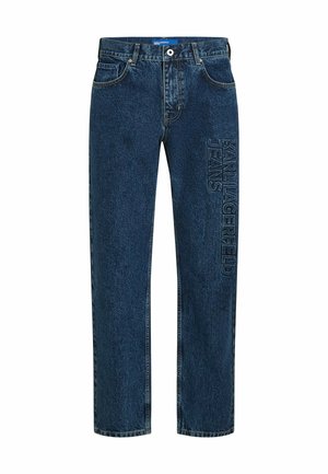 Karl Lagerfeld Jeans, KARL LAGERFELD JEANS JEANS STRAIGHT LOGO - Jean droit - visual washed blue