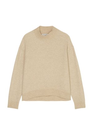 Marc O'Polo DENIM, MOCK NECK - Maglione - medium beige melange